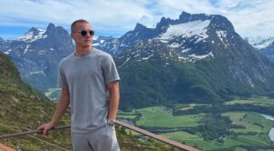 leo østigård på vei til rennes