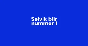 Selvik får draktnummer 1 – legger press på Nyland før VM-kvalik