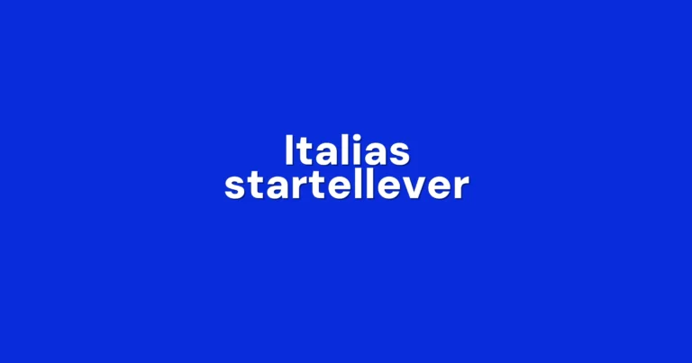 Slik stiller Italia – urutinert stopper starter