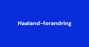 Erling Haaland bytter navn på drakten