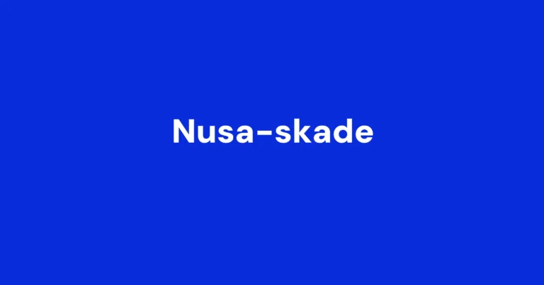 Nusa pådro seg brudd i armen – må opereres