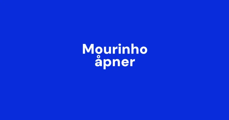 Mourinho om Schjelderup: – Må være mindre naiv