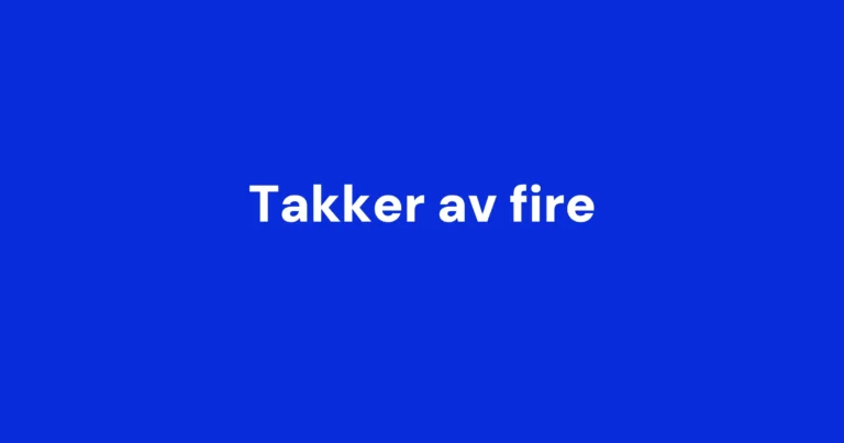 TIL-legende takker for seg etter syv år – fire spillere forlater klubben