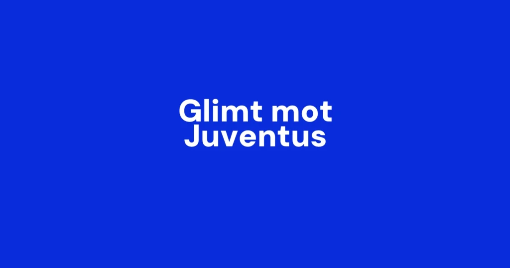 Følg Bodø/Glimt mot Juventus