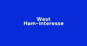 West Ham jakter Strand Larsen i januar