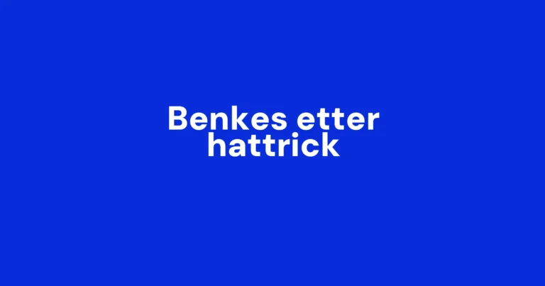 Sørloth starter på benken tross målshow