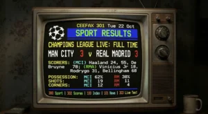 manchester city real madrid tv