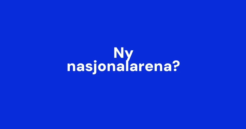 Danske politikere splittes om finansiering av ny nasjonalarena