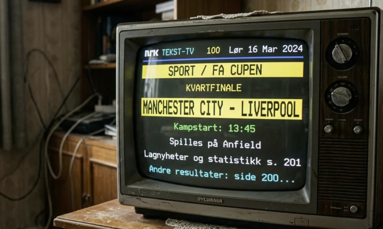 manchester city mot liverpool på tekst-tv