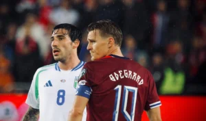 Bilde av Martin Ødegaard mot Italia