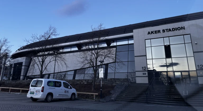 Aker stadion fra utsiden