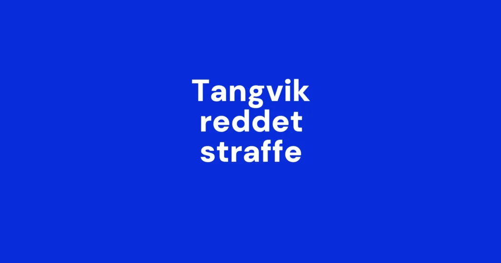 Tangvik med strafferedning i HSV-debuten